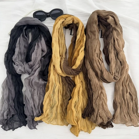 A popular European and American style linen autumn and winter multi-color cute, warm, casual and versatile shawl A popular European and American style linen autumn and winter multi-color cute, warm, casual and versatile shawl